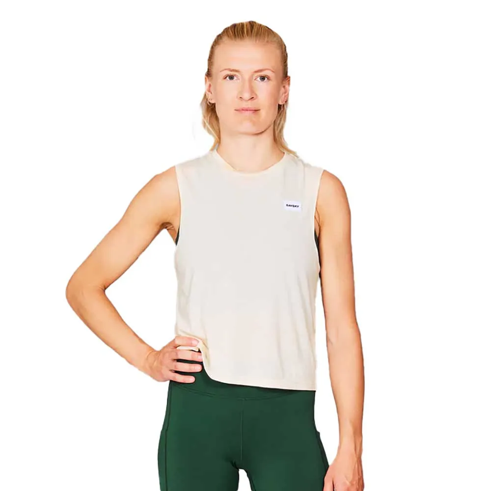 Women's Clean Motion Tank - White