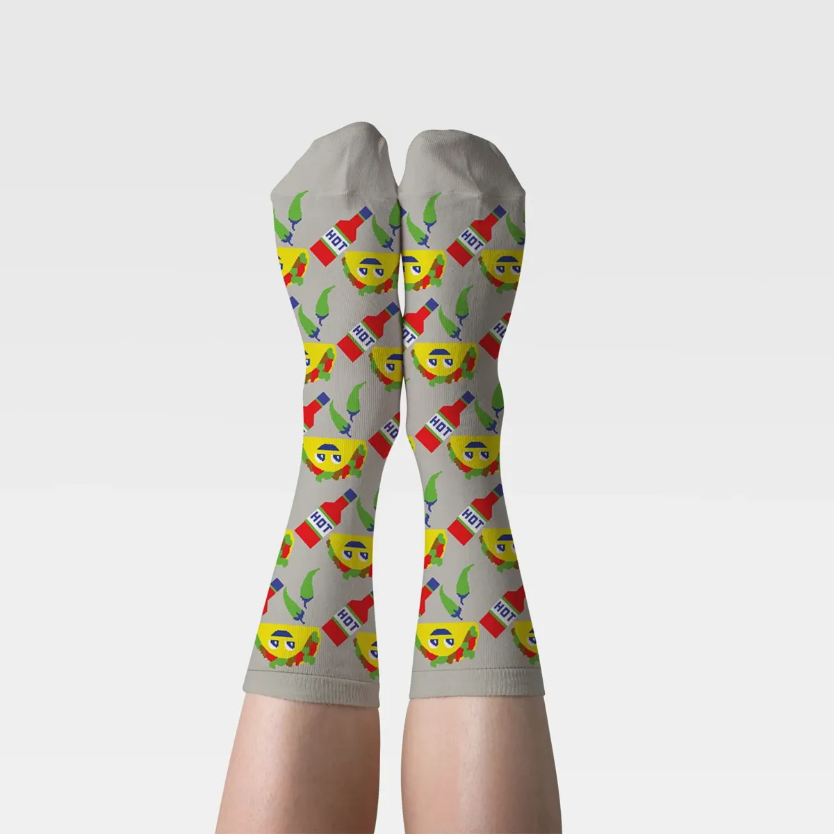 Women's Sized Socks - Taco