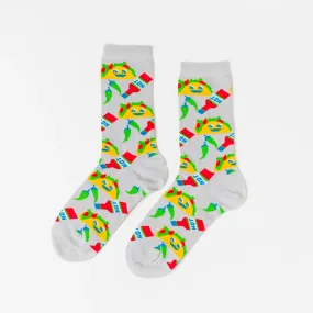 Women's Sized Socks - Taco