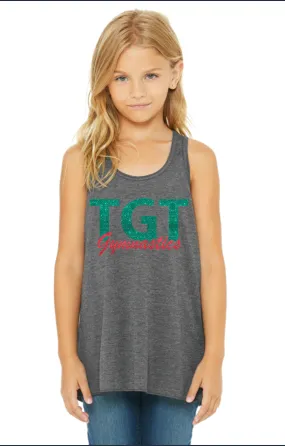 Youth Flowy Racerback Tank-TGT